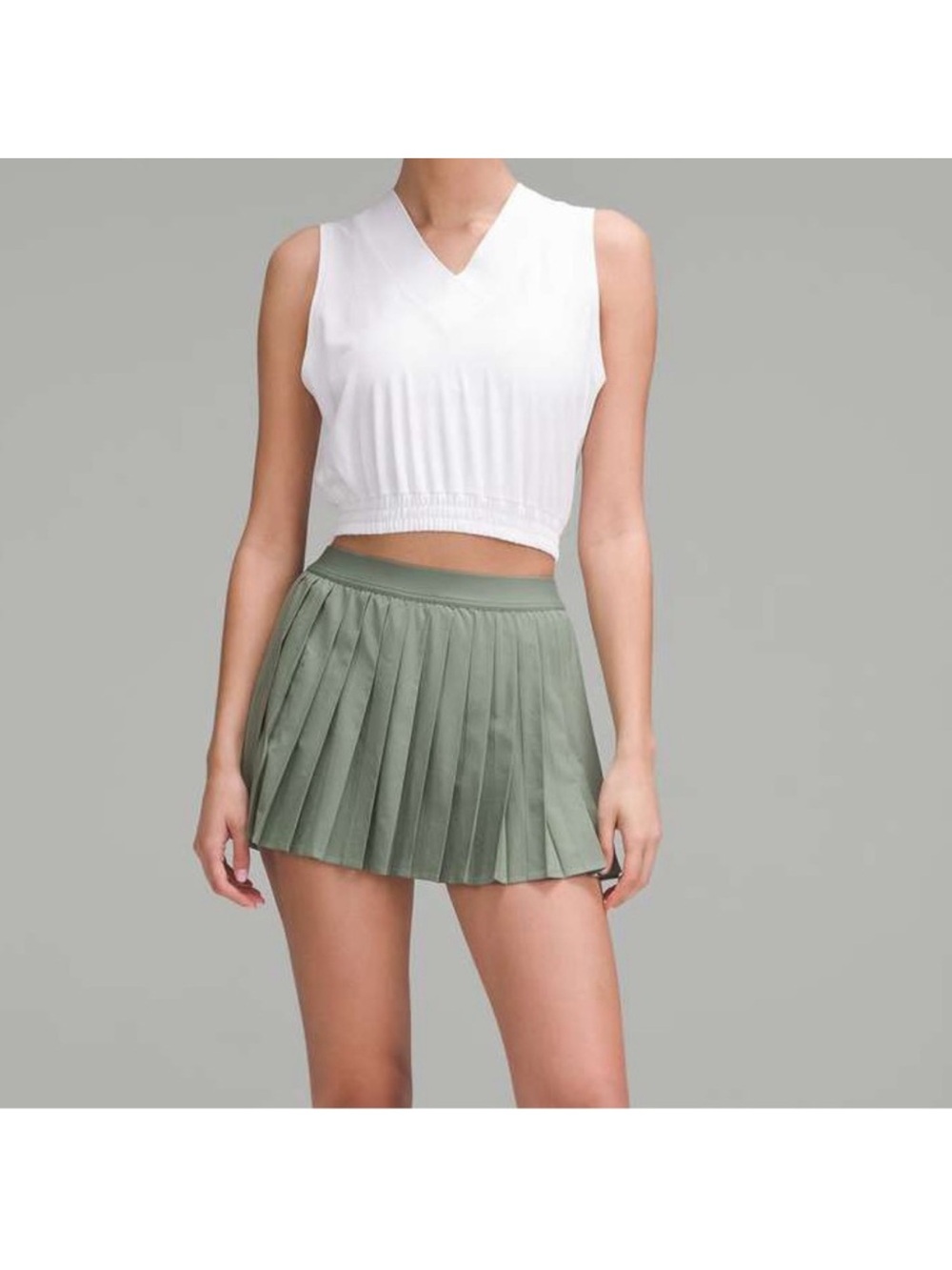 lululemon athletica Sage Green Active Skort